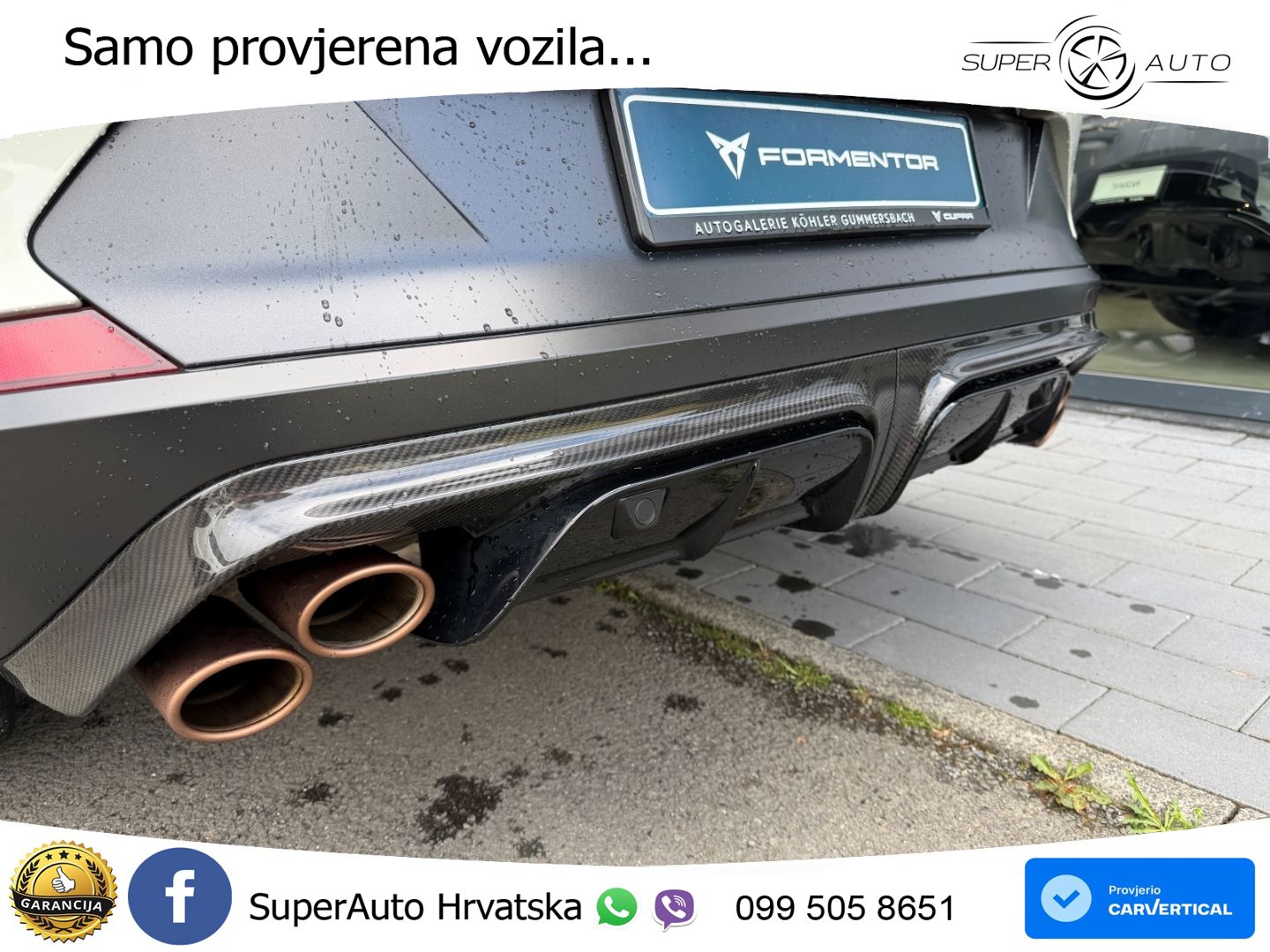 Cupra Formentor VZ5 2.5 TSI (390 KS) 4Drive DSG MATRIX+GR SJED+KAM