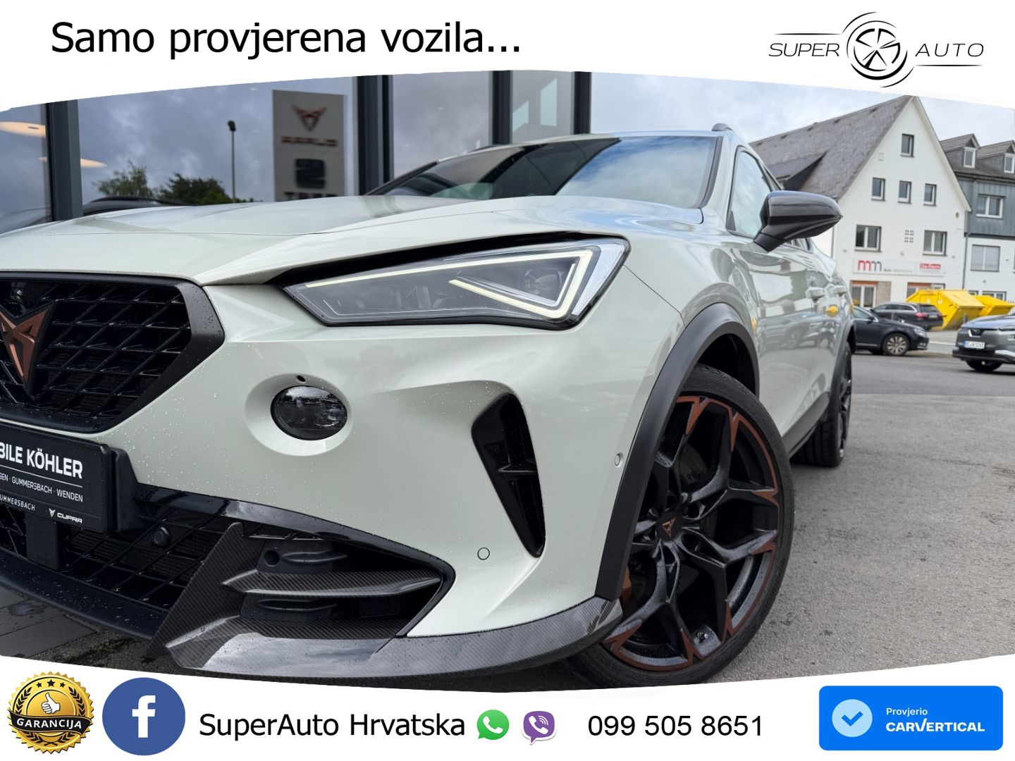 Cupra Formentor VZ5 2.5 TSI (390 KS) 4Drive DSG MATRIX+GR SJED+KAM