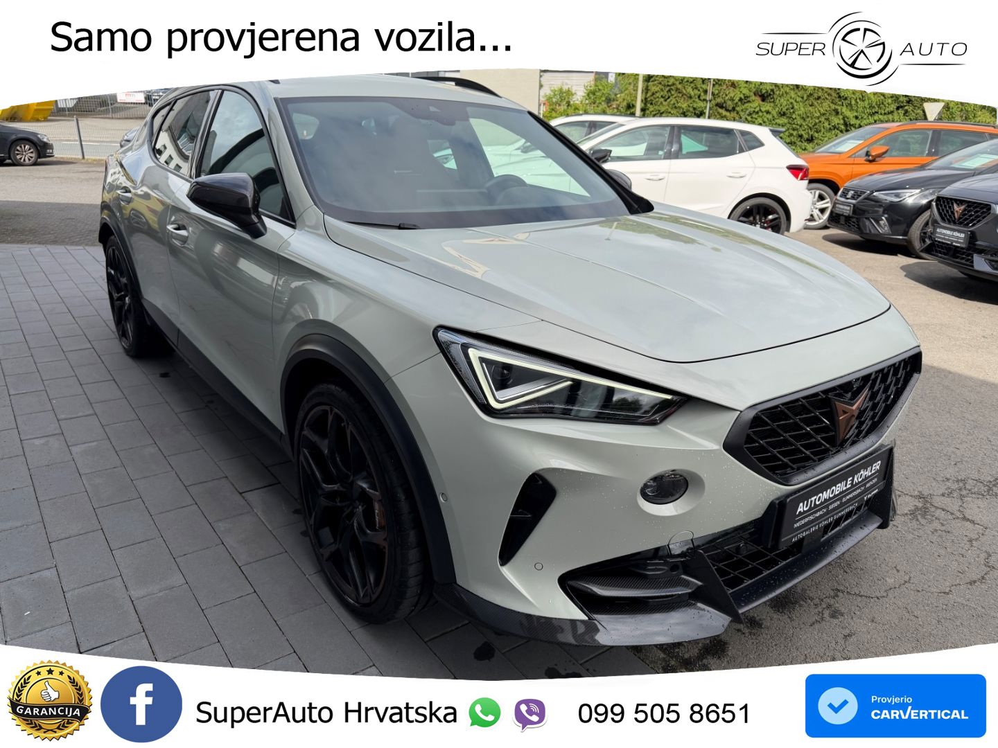 Cupra Formentor VZ5 2.5 TSI (390 KS) 4Drive DSG MATRIX+GR SJED+KAM