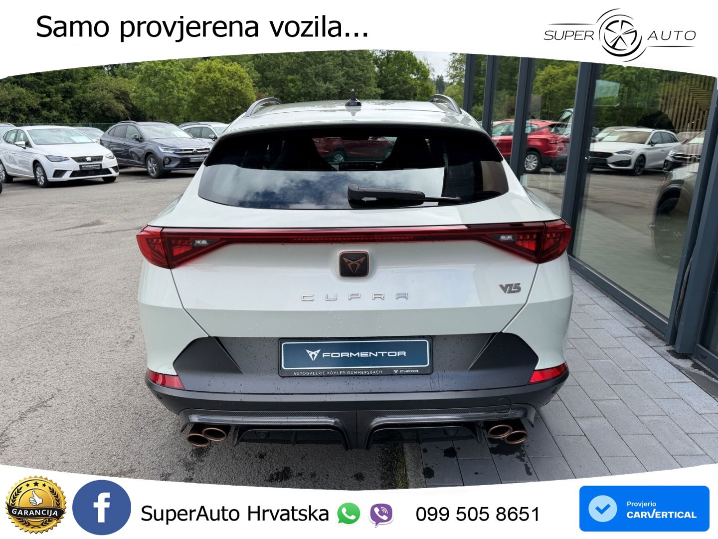 Cupra Formentor VZ5 2.5 TSI (390 KS) 4Drive DSG MATRIX+GR SJED+KAM