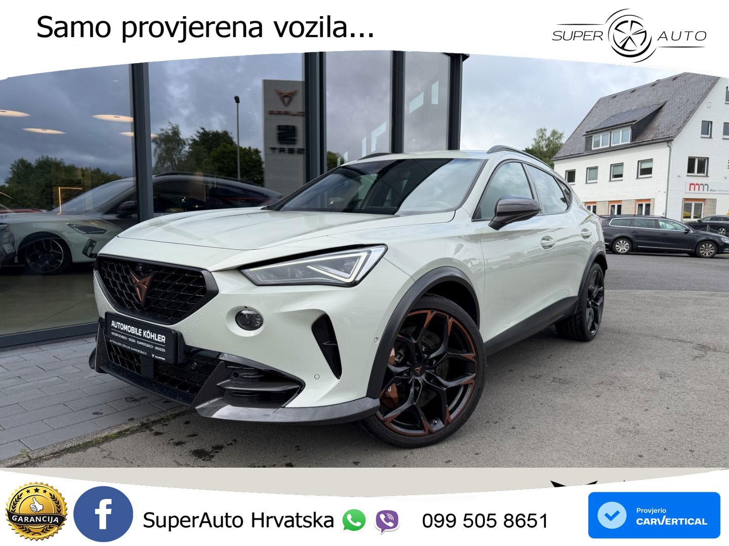 Cupra Formentor VZ5 2.5 TSI (390 KS) 4Drive DSG MATRIX+GR SJED+KAM