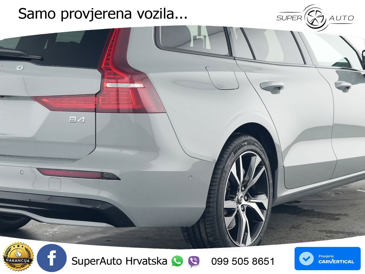 Volvo V60 2.0 B4 Benzin DCT ACC+HEAD+4xGR SJED+360+PANO