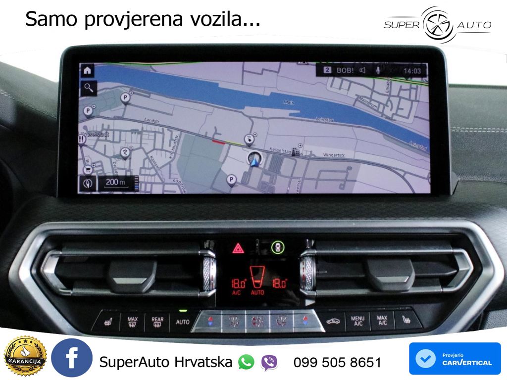 BMW iX3 80 kWh (286 KS) M Sport LED+GR SJED+ACC
