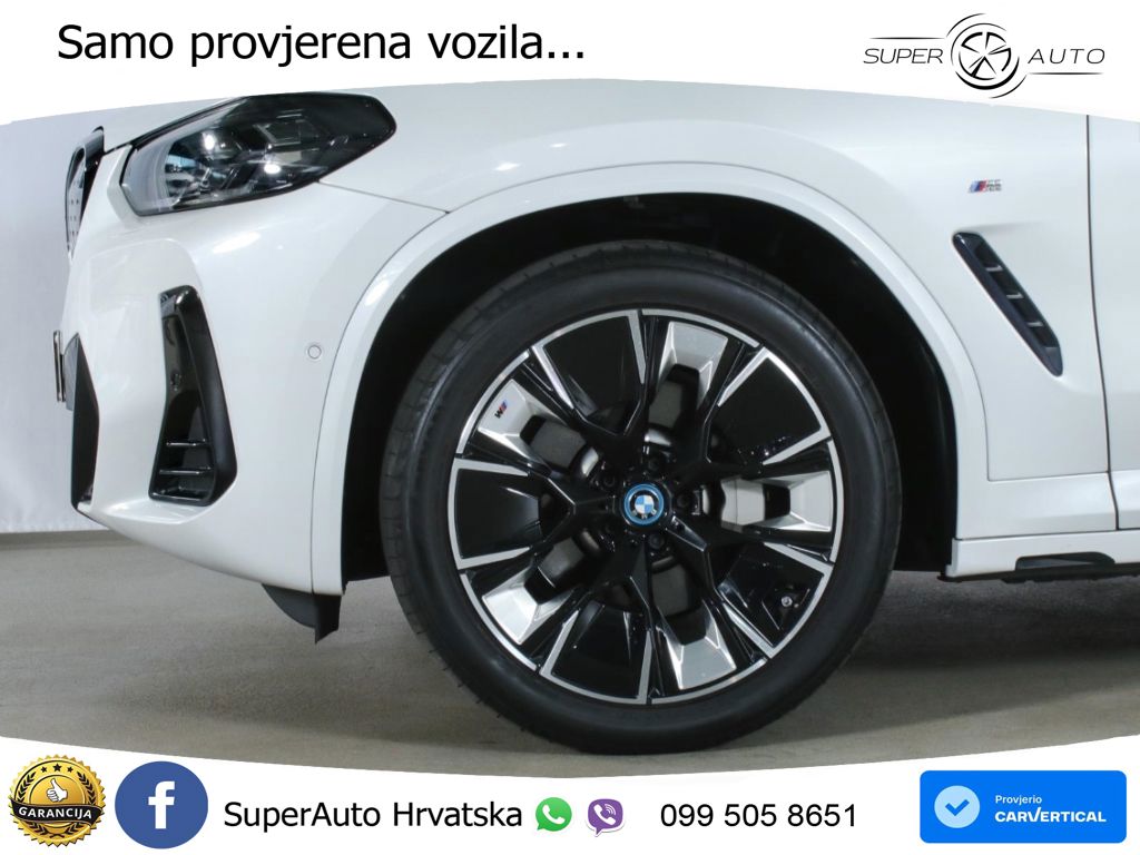 BMW iX3 80 kWh (286 KS) M Sport LED+GR SJED+ACC