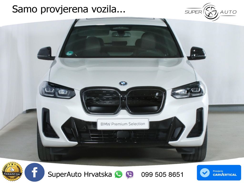 BMW iX3 80 kWh (286 KS) M Sport LED+GR SJED+ACC
