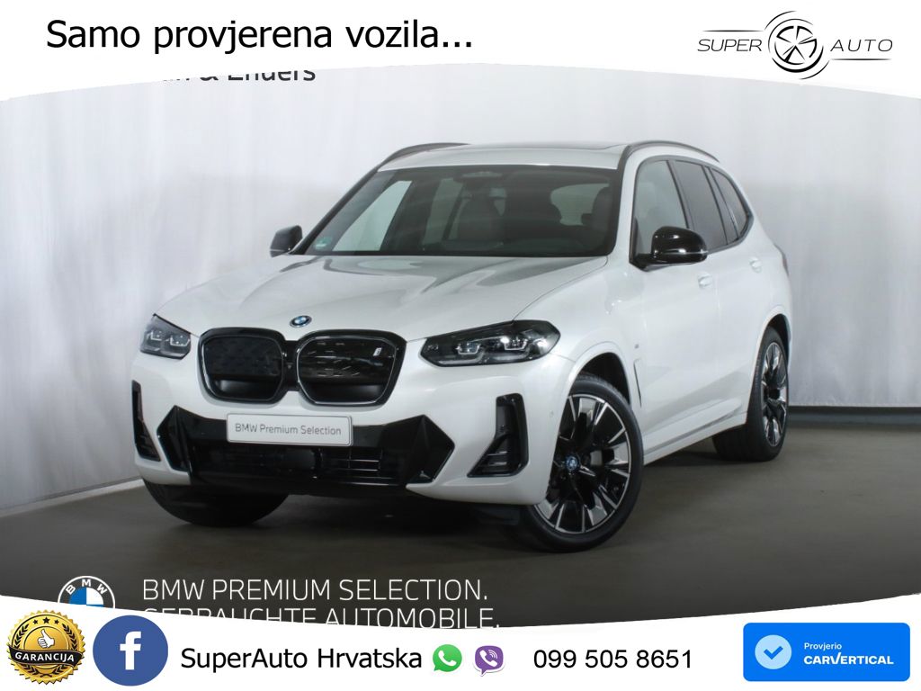 BMW iX3 80 kWh (286 KS) M Sport LED+GR SJED+ACC