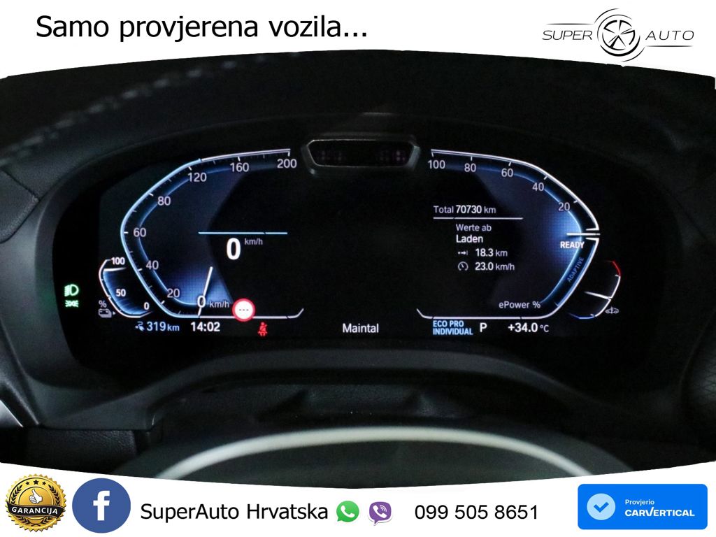 BMW iX3 80 kWh (286 KS) M Sport LED+GR SJED+ACC
