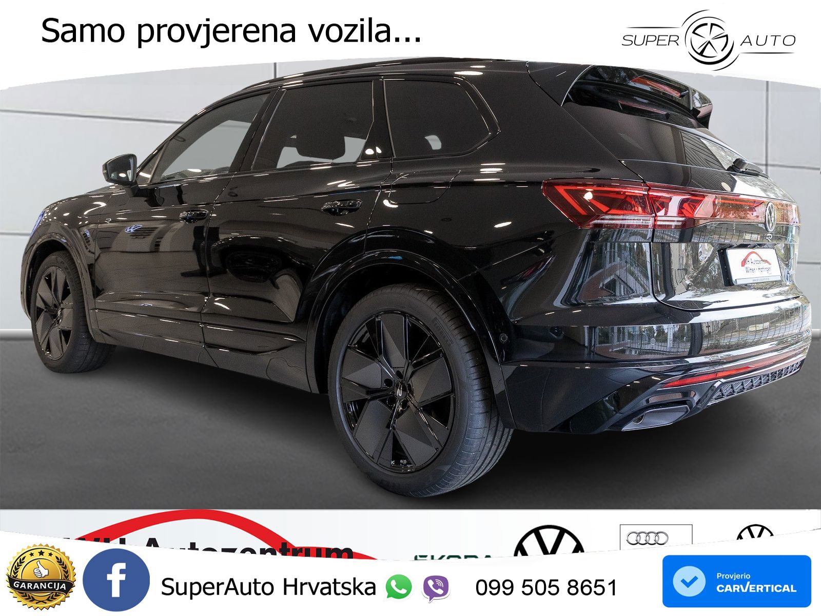 Volkswagen Touareg R 3.0 V6 TFSI (462 KS) 4MOTION Tiptronic ZRAČNI+ACC+4xGR SJED+KAM