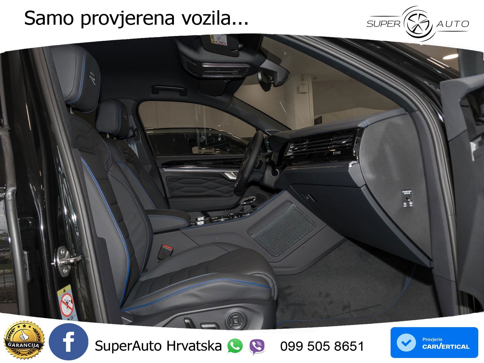 Volkswagen Touareg R 3.0 V6 TFSI (462 KS) 4MOTION Tiptronic ZRAČNI+ACC+4xGR SJED+KAM