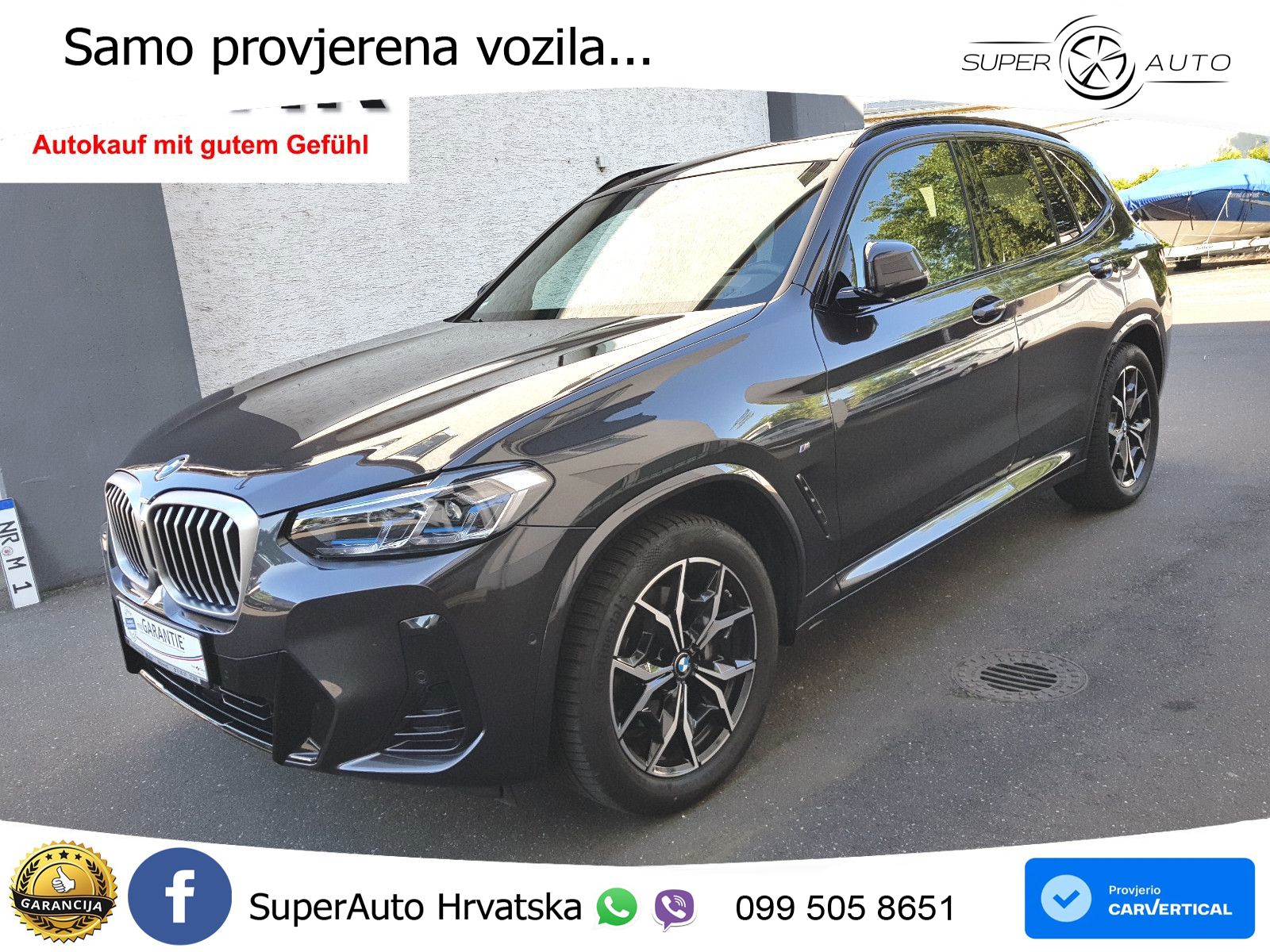 BMW X3 30i xDrive Steptronic M Sport LED+GR SJED+ACC