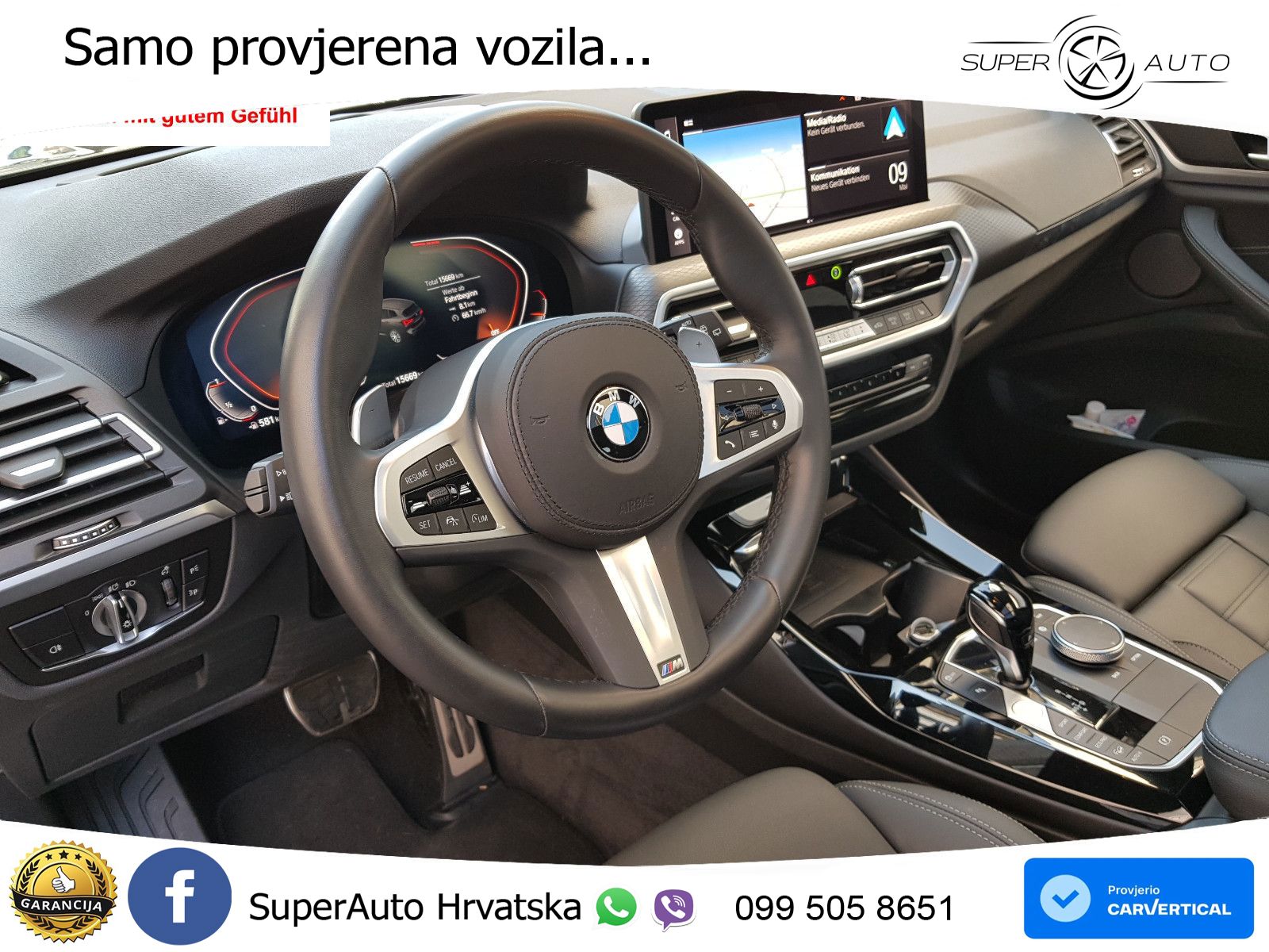 BMW X3 30i xDrive Steptronic M Sport LED+GR SJED+ACC