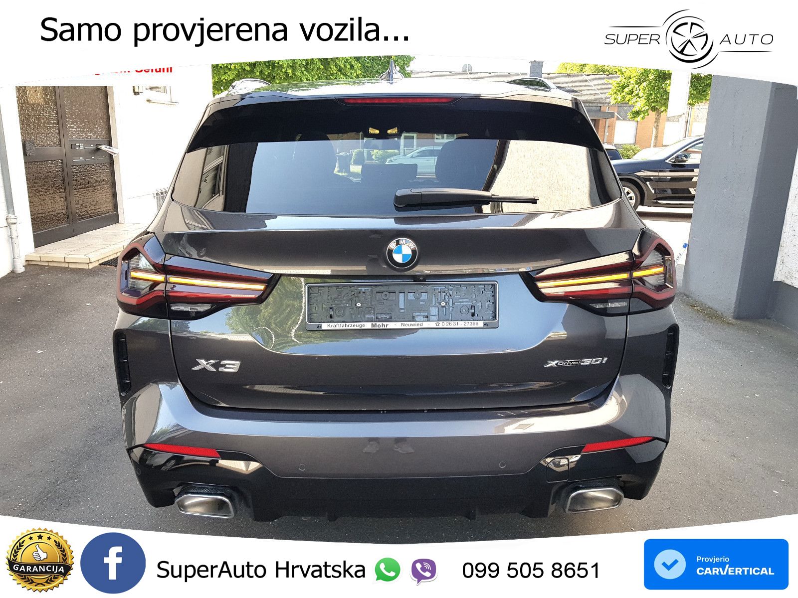 BMW X3 30i xDrive Steptronic M Sport LED+GR SJED+ACC