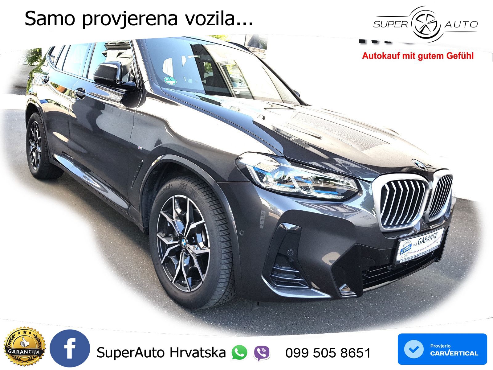 BMW X3 30i xDrive Steptronic M Sport LED+GR SJED+ACC