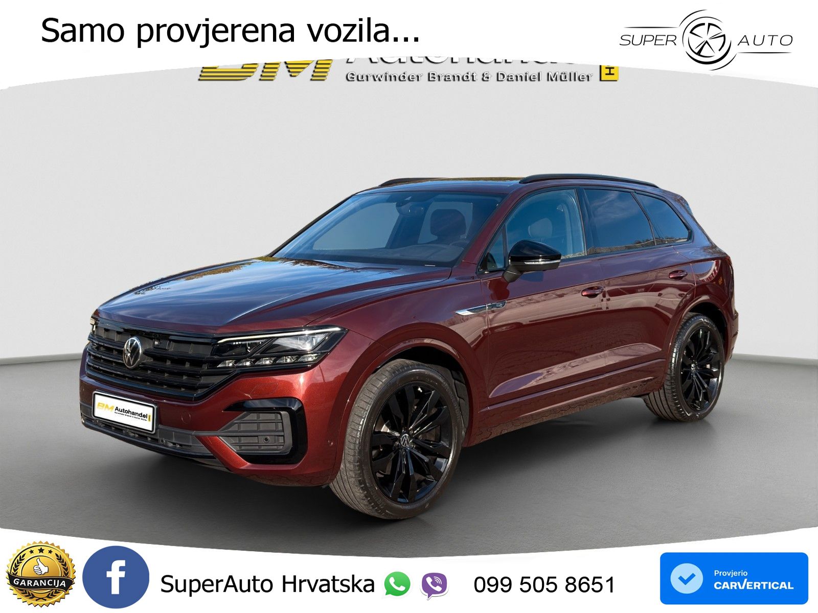 Volkswagen Touareg 3.0 V6 TDI (286 KS) 4MOTION Tiptronic LED+GR SJED+ACC