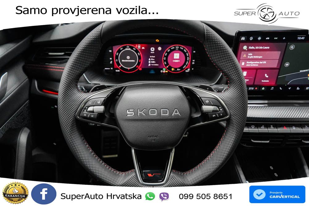 Škoda Octavia Combi RS 2.0 TSI (265 KS) DSG MATRIX+GR SJED+KAM