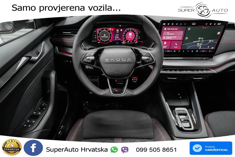 Škoda Octavia Combi RS 2.0 TSI (265 KS) DSG MATRIX+GR SJED+KAM
