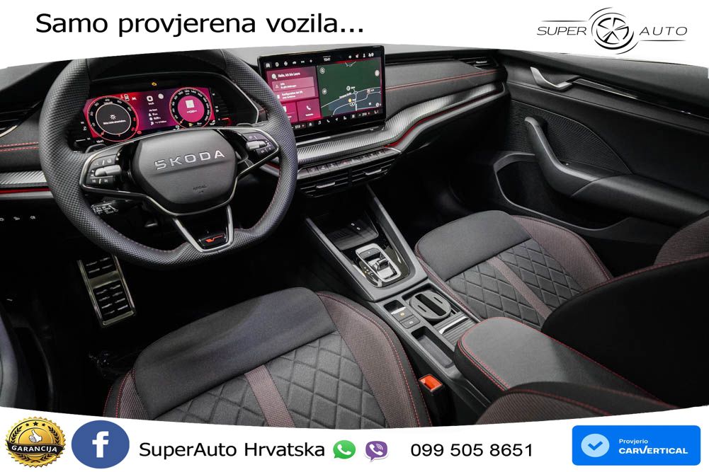 Škoda Octavia Combi RS 2.0 TSI (265 KS) DSG MATRIX+GR SJED+KAM