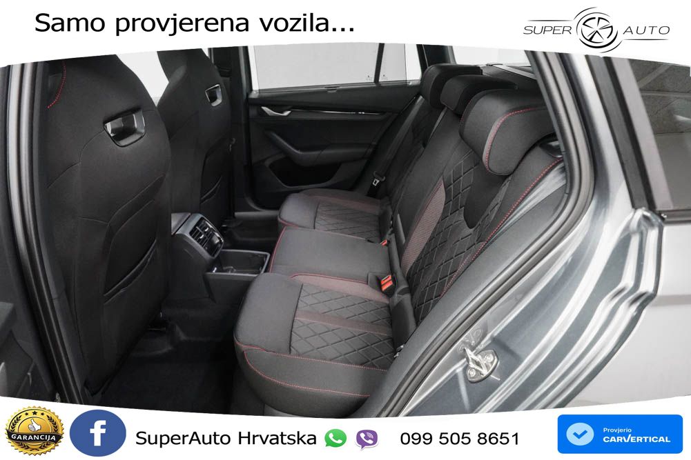 Škoda Octavia Combi RS 2.0 TSI (265 KS) DSG MATRIX+GR SJED+KAM