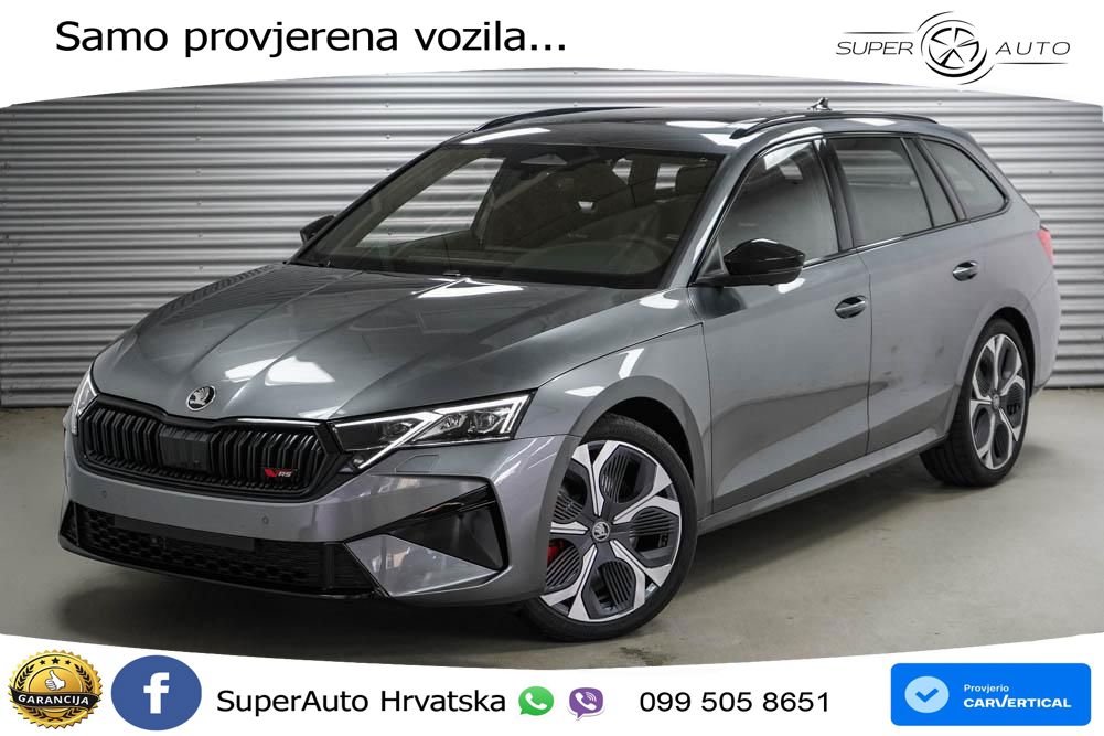 Škoda Octavia Combi RS 2.0 TSI (265 KS) DSG MATRIX+GR SJED+KAM