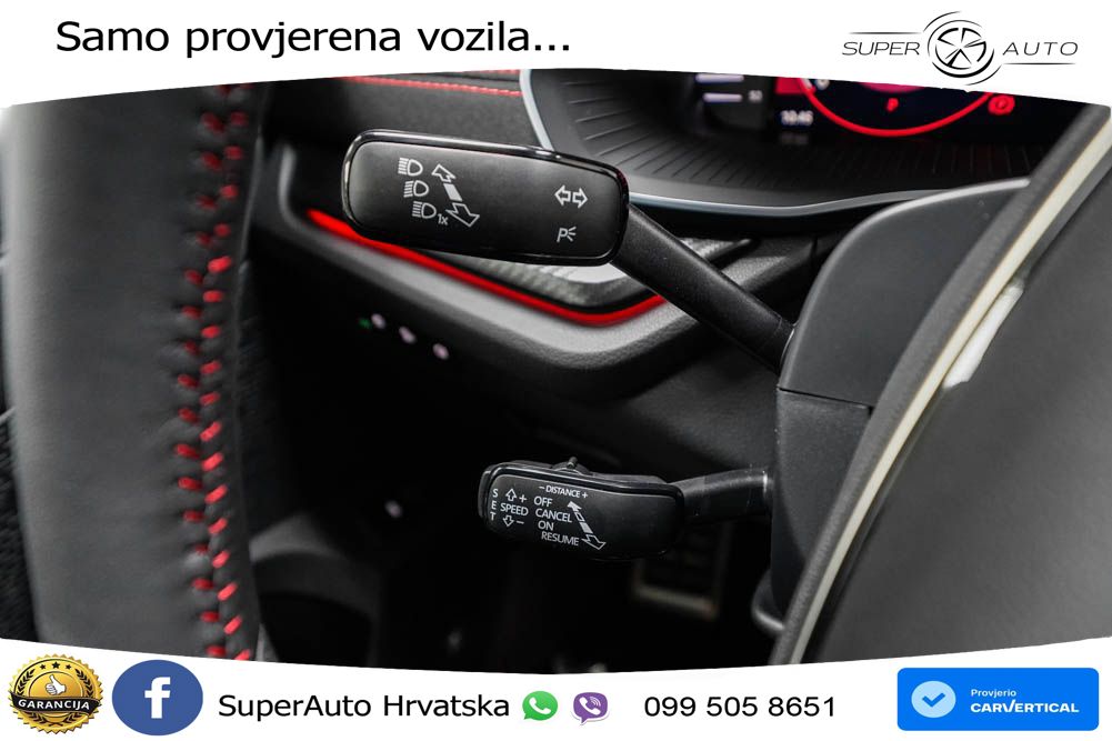 Škoda Octavia Combi RS 2.0 TSI (265 KS) DSG MATRIX+GR SJED+KAM