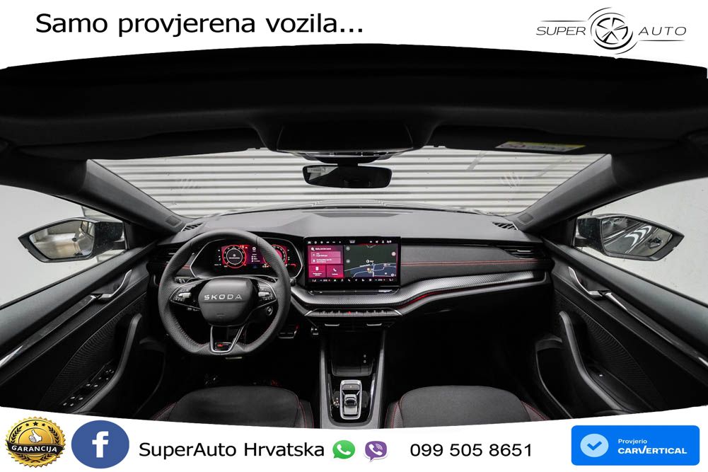 Škoda Octavia Combi RS 2.0 TSI (265 KS) DSG MATRIX+GR SJED+KAM