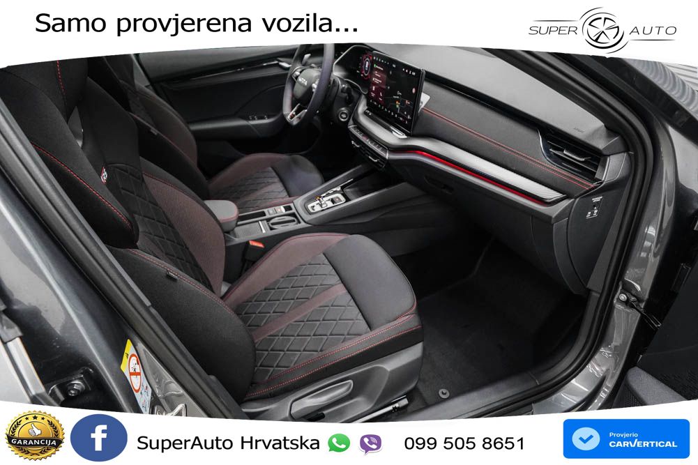 Škoda Octavia Combi RS 2.0 TSI (265 KS) DSG MATRIX+GR SJED+KAM
