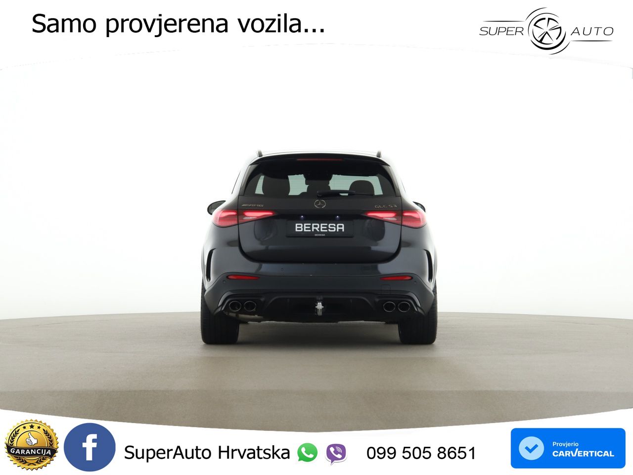 Mercedes AMG GLC 53 (449 KS) 4MATIC+ AMG SPEEDSHIFT TCT 9G ACC+HEAD+GR SJED+360+PANO