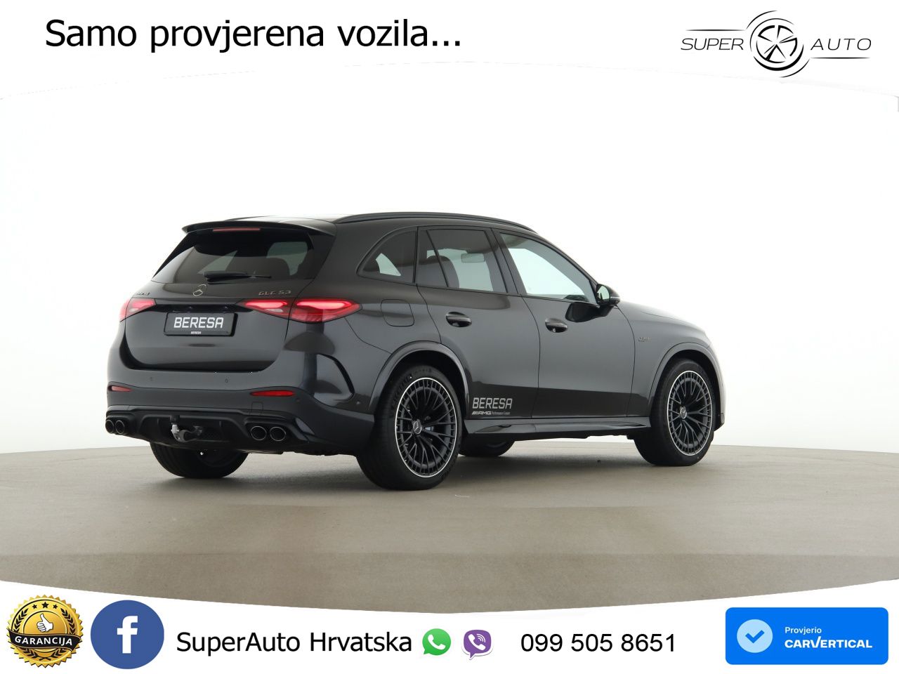 Mercedes AMG GLC 53 (449 KS) 4MATIC+ AMG SPEEDSHIFT TCT 9G ACC+HEAD+GR SJED+360+PANO