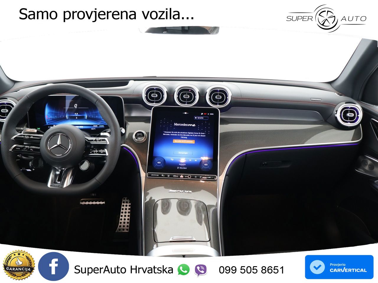Mercedes AMG GLC 53 (449 KS) 4MATIC+ AMG SPEEDSHIFT TCT 9G ACC+HEAD+GR SJED+360+PANO