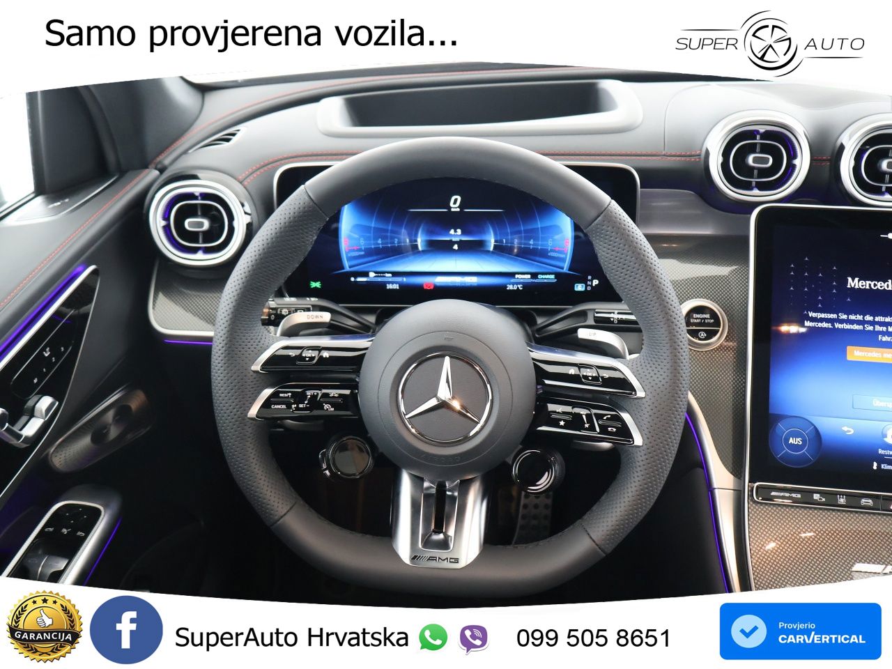 Mercedes AMG GLC 53 (449 KS) 4MATIC+ AMG SPEEDSHIFT TCT 9G ACC+HEAD+GR SJED+360+PANO