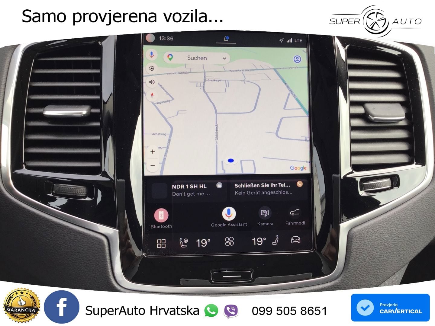 Volvo XC90 2.0 B5 Diesel AWD Automatic LED+GR SJED+ACC