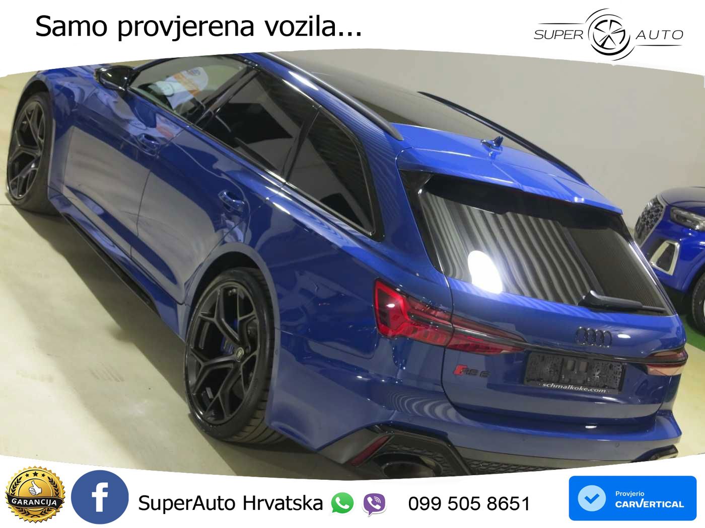 Audi RS6 Avant 4.0 TFSI V8 performance (630 KS)  quattro tiptronic LED+GR SJED+ACC