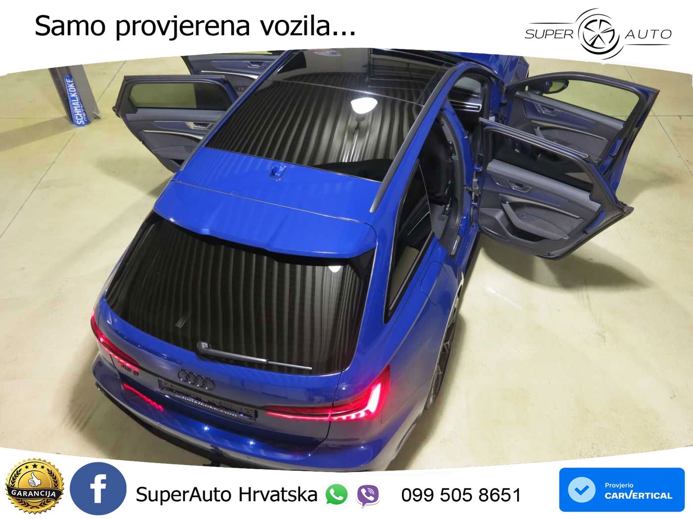 Audi RS6 Avant 4.0 TFSI V8 performance (630 KS)  quattro tiptronic LED+GR SJED+ACC