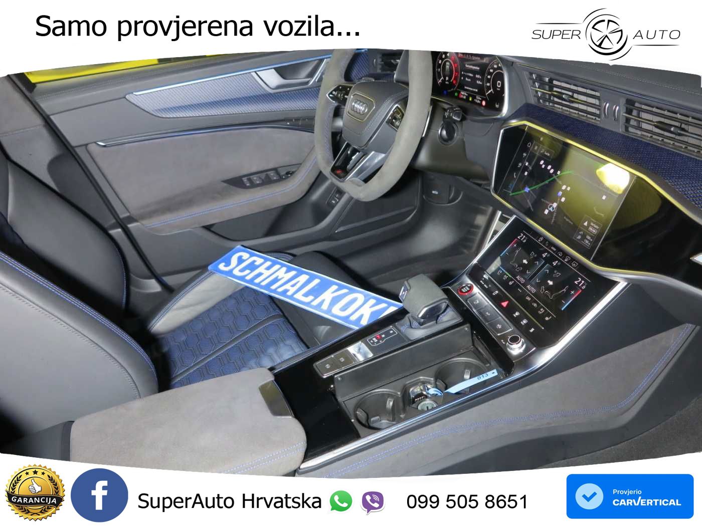 Audi RS6 Avant 4.0 TFSI V8 performance (630 KS)  quattro tiptronic LED+GR SJED+ACC