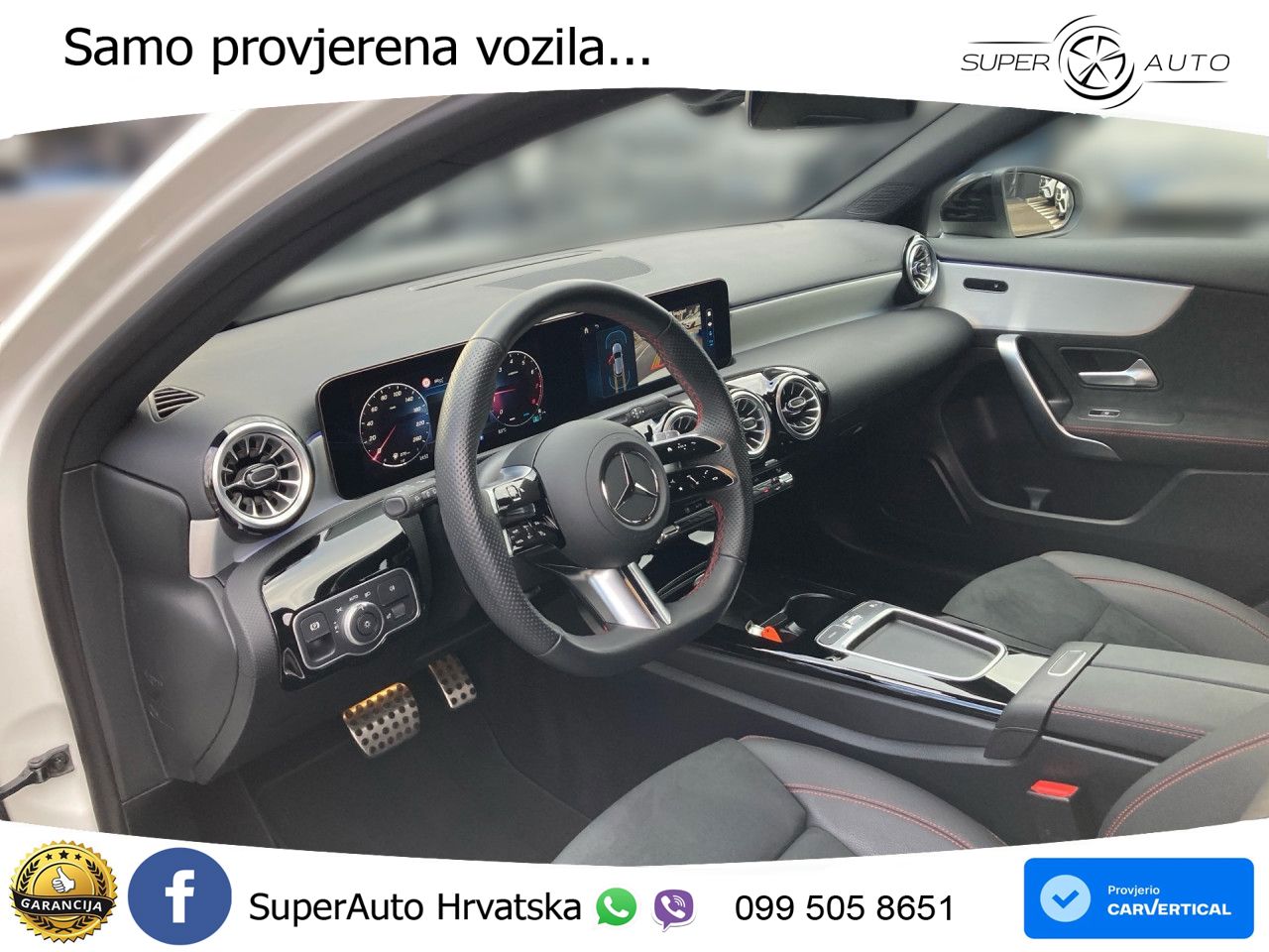 Mercedes-Benz A 180 7G-DCT AMG LED+GR SJED+ACC