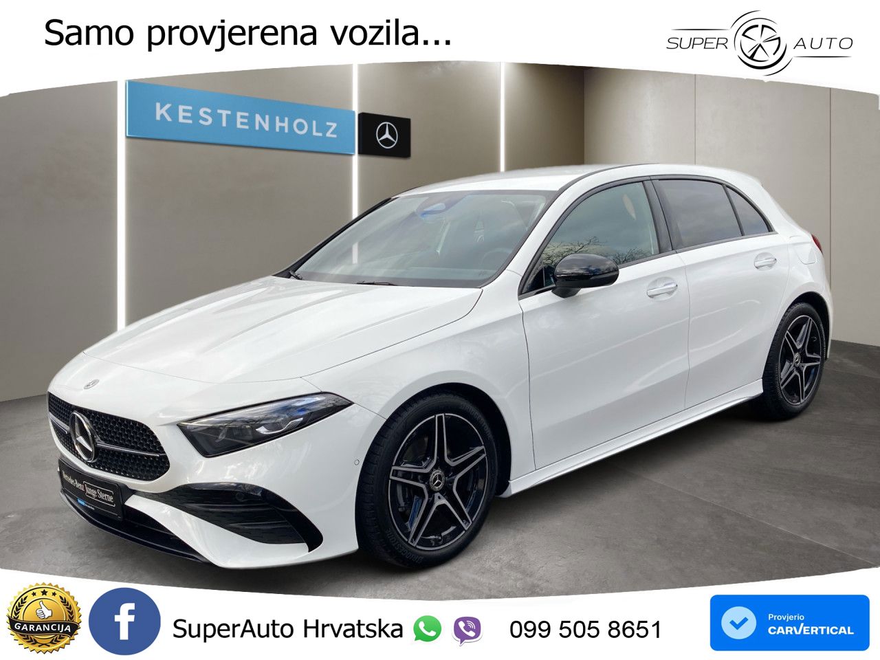 Mercedes-Benz A 180 7G-DCT AMG LED+GR SJED+ACC