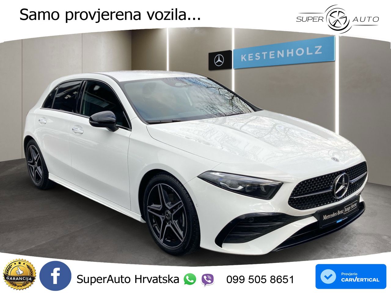 Mercedes-Benz A 180 7G-DCT AMG LED+GR SJED+ACC