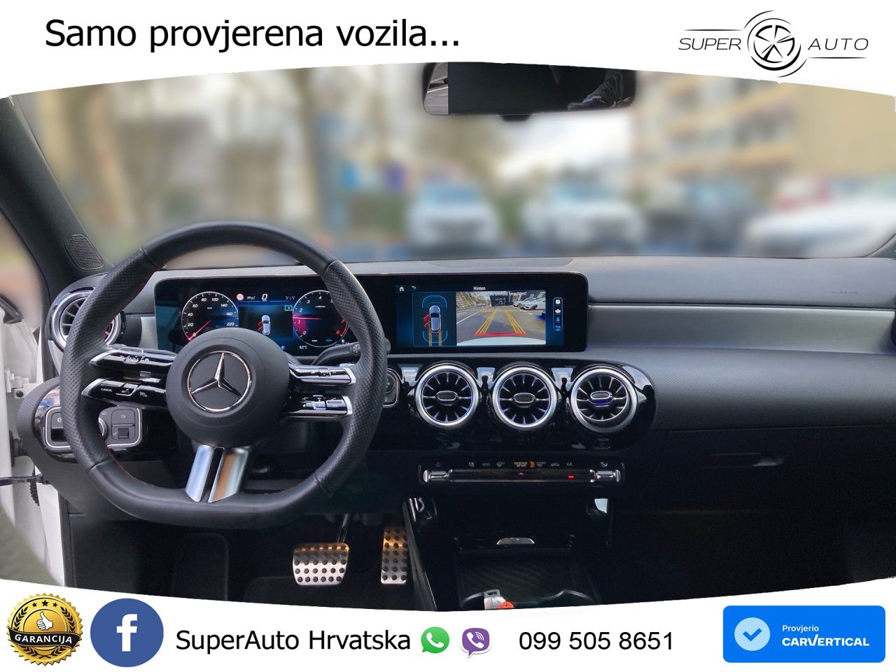 Mercedes-Benz A 180 7G-DCT AMG LED+GR SJED+ACC