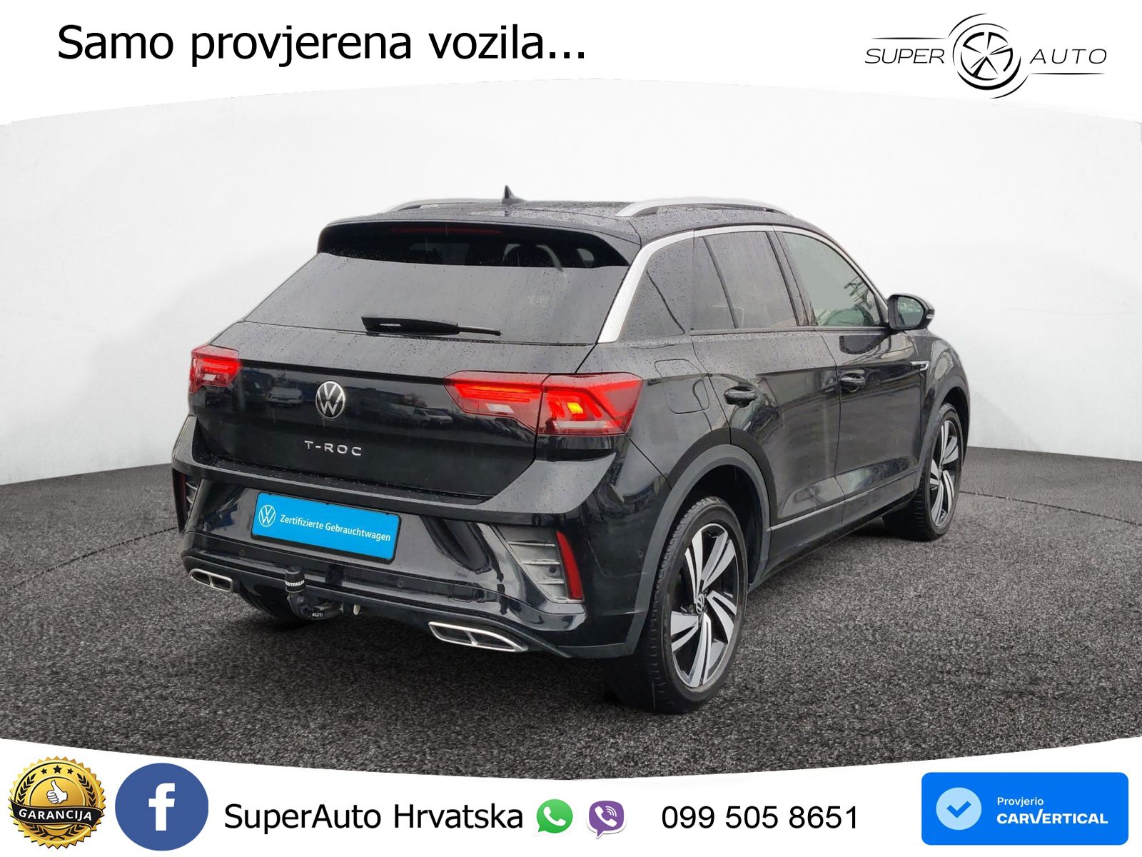 Volkswagen T-Roc 1.5 TSI (150 KS) DSG LED+GR SJED+ACC