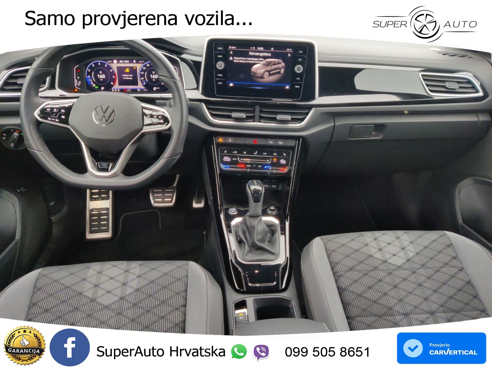 Volkswagen T-Roc 1.5 TSI (150 KS) DSG LED+GR SJED+ACC