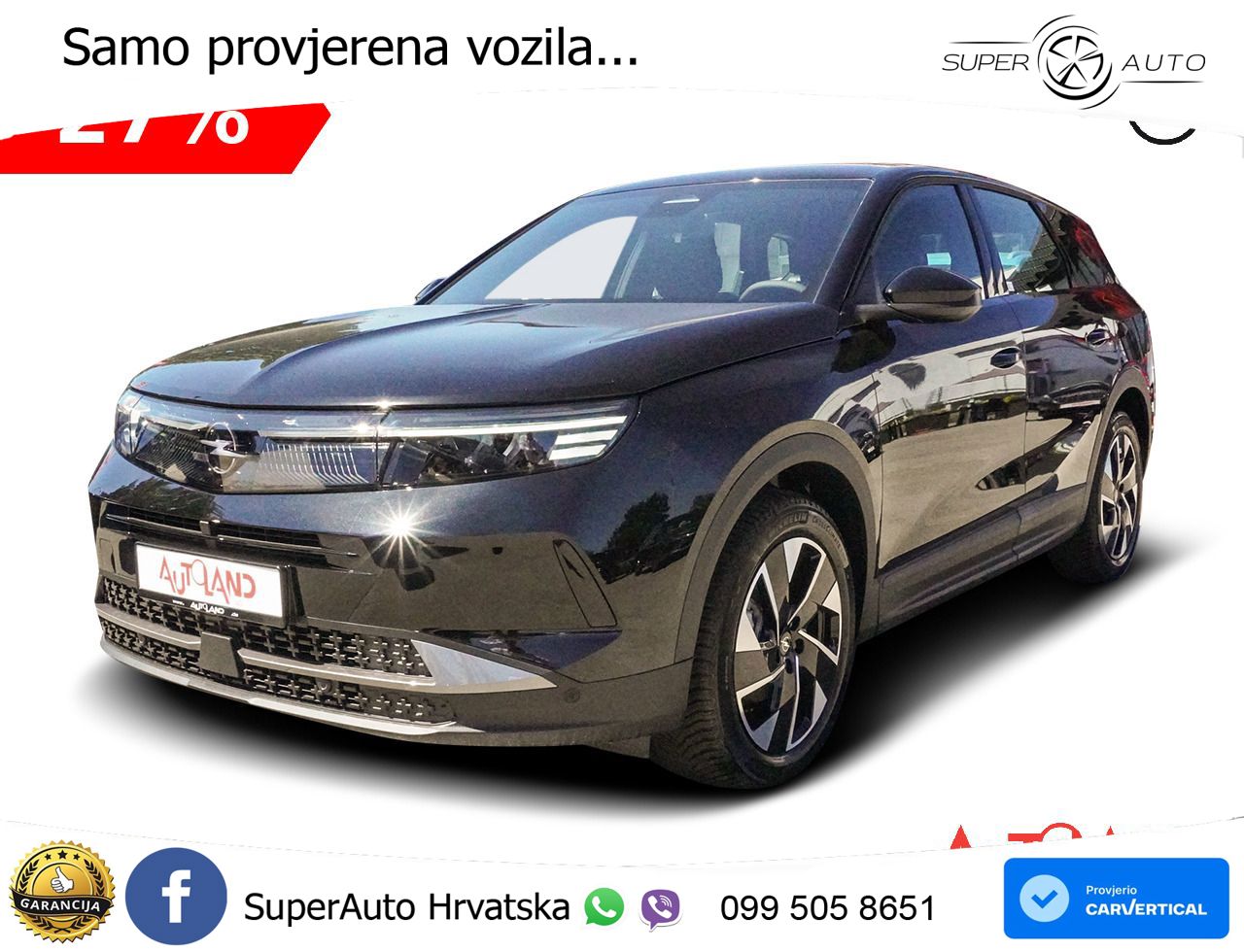 Opel Grandland 1.2 Turbo (145 KS) Hybrid eDCT LED+GR SJED+ACC