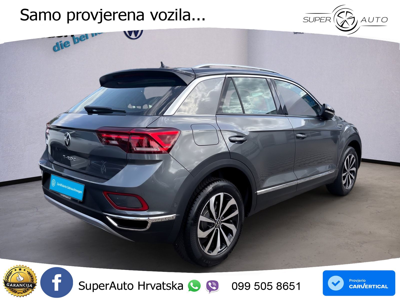 Volkswagen T-Roc 1.5 TSI (150 KS) DSG LED+GR SJED+ACC
