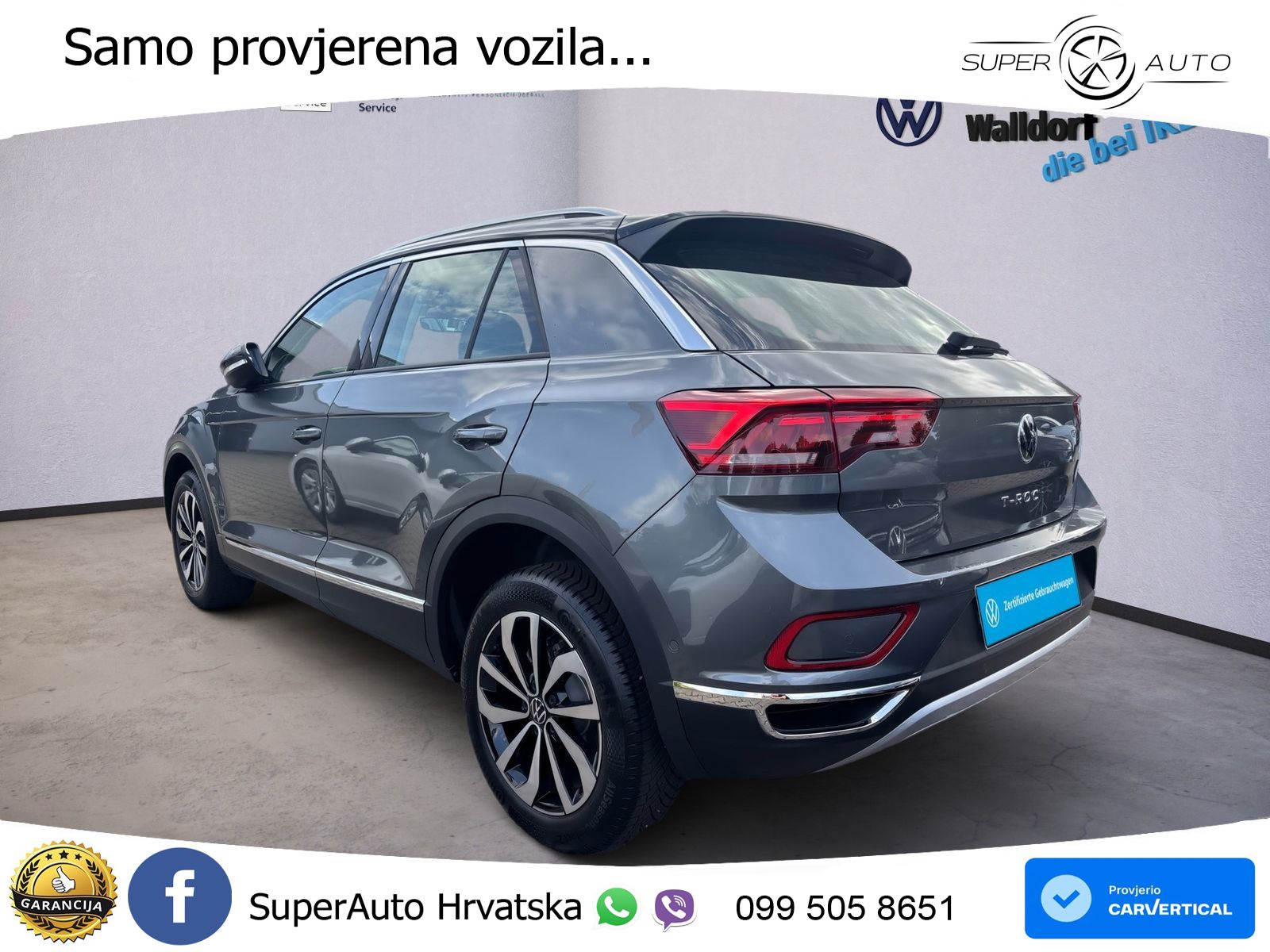 Volkswagen T-Roc 1.5 TSI (150 KS) DSG LED+GR SJED+ACC