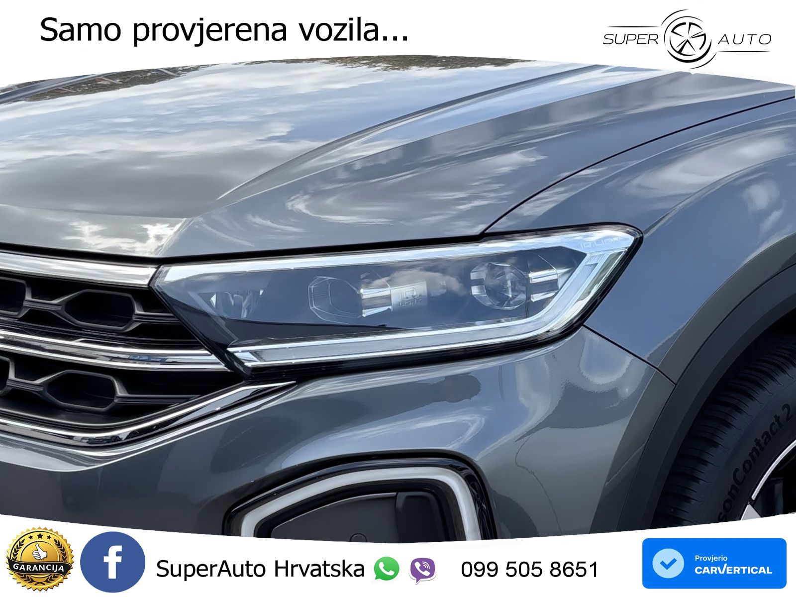 Volkswagen T-Roc 1.5 TSI (150 KS) DSG LED+GR SJED+ACC