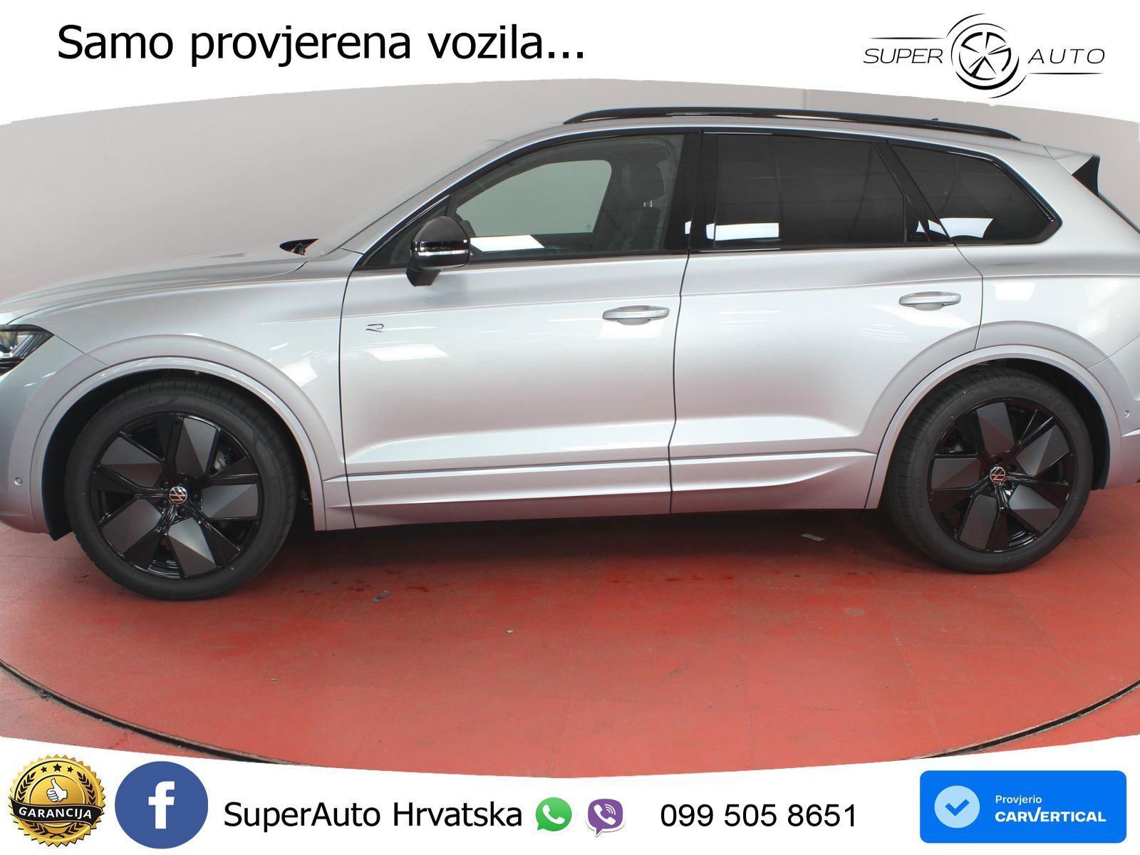 Volkswagen Touareg 3.0 V6 TDI (286 KS) 4MOTION Tiptronic R-Line ZRAČNI+ACC+GR SJED+KAM+PANO