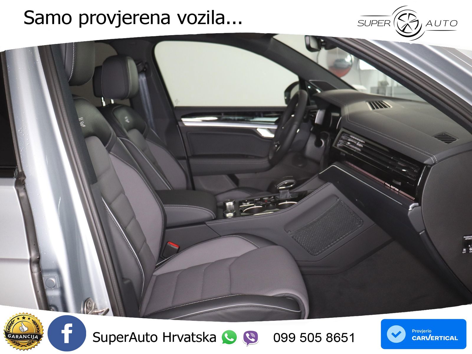 Volkswagen Touareg 3.0 V6 TDI (286 KS) 4MOTION Tiptronic R-Line ZRAČNI+ACC+GR SJED+KAM+PANO