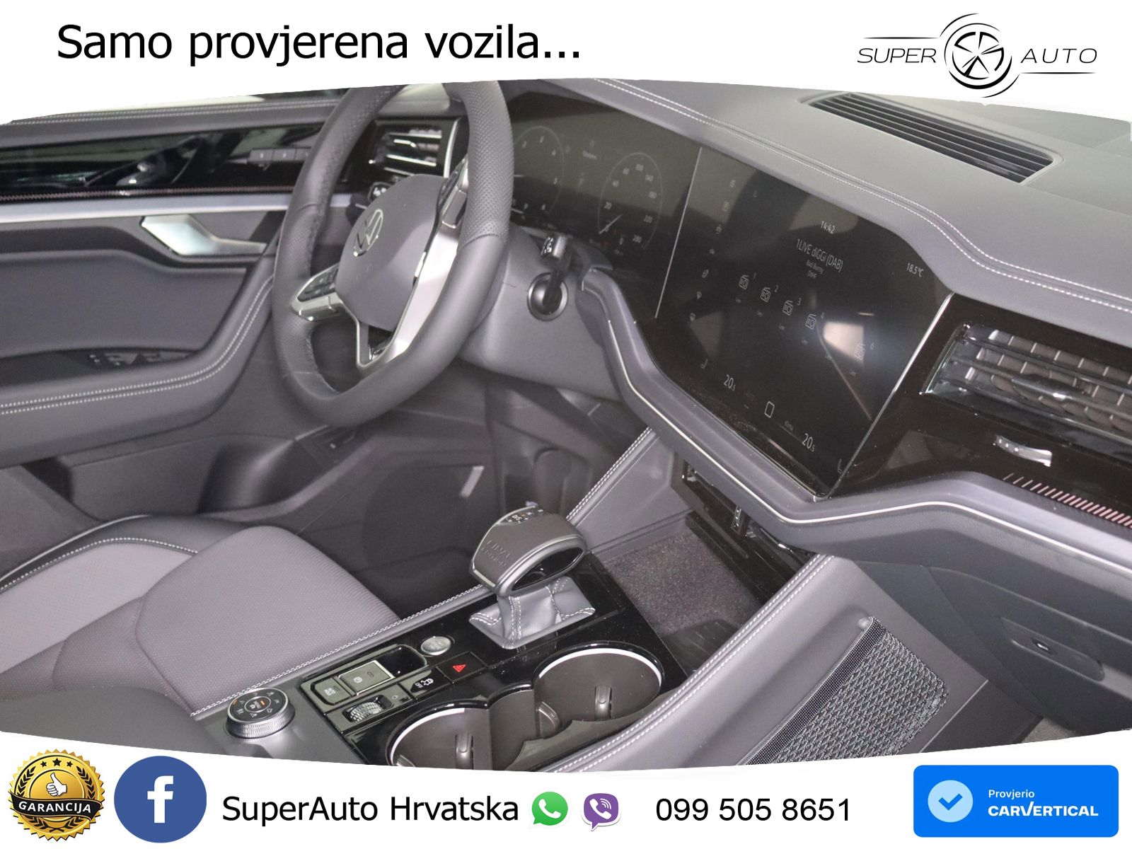 Volkswagen Touareg 3.0 V6 TDI (286 KS) 4MOTION Tiptronic R-Line ZRAČNI+ACC+GR SJED+KAM+PANO