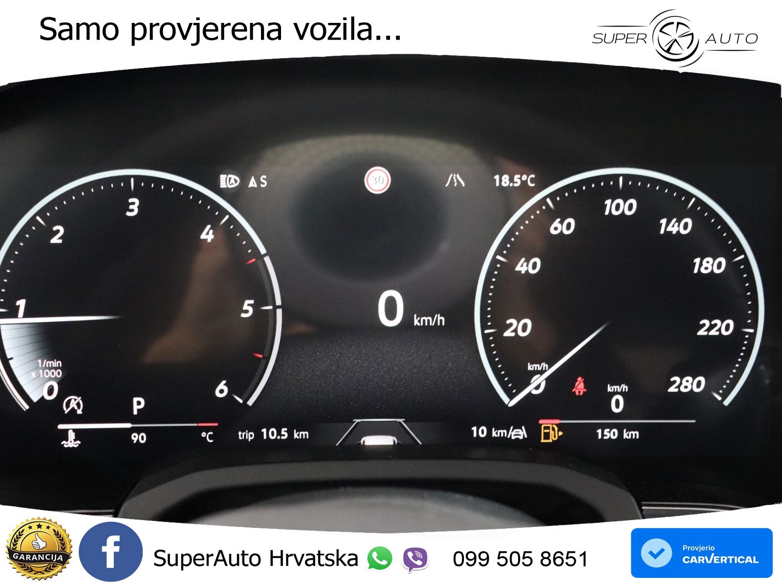 Volkswagen Touareg 3.0 V6 TDI (286 KS) 4MOTION Tiptronic R-Line ZRAČNI+ACC+GR SJED+KAM+PANO