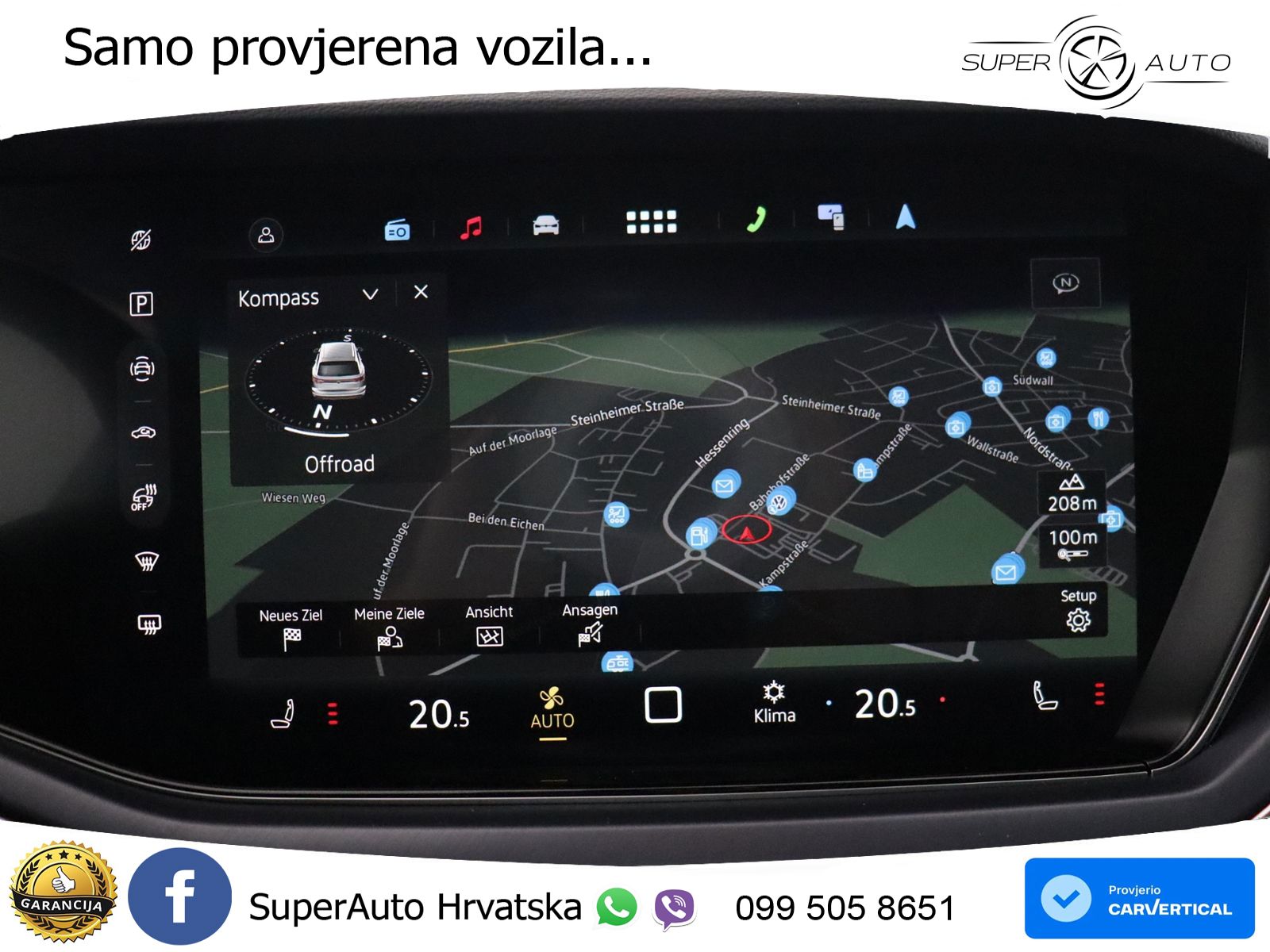 Volkswagen Touareg 3.0 V6 TDI (286 KS) 4MOTION Tiptronic R-Line ZRAČNI+ACC+GR SJED+KAM+PANO