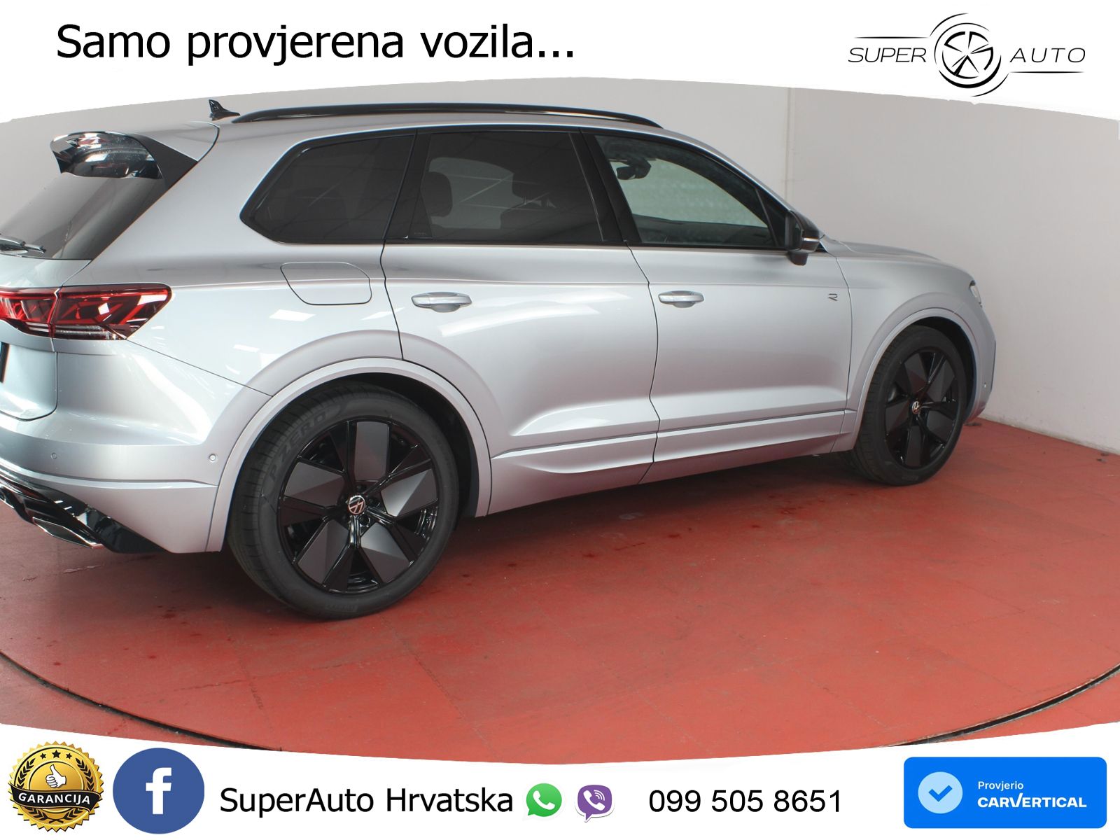 Volkswagen Touareg 3.0 V6 TDI (286 KS) 4MOTION Tiptronic R-Line ZRAČNI+ACC+GR SJED+KAM+PANO